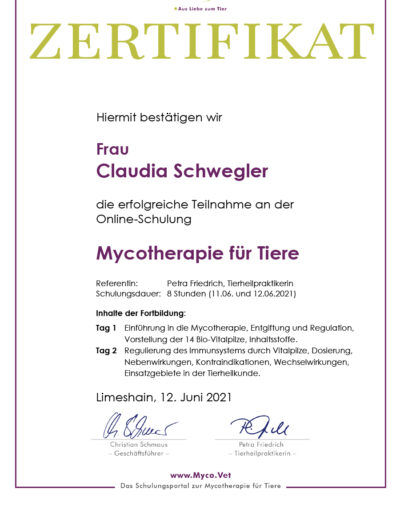 MycoVet-Mycotherapie